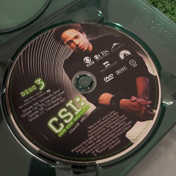 CSI: Crime Scene Investigation: The Complete First Season DVD Set Iconic TV Show - Picture 6 of 9